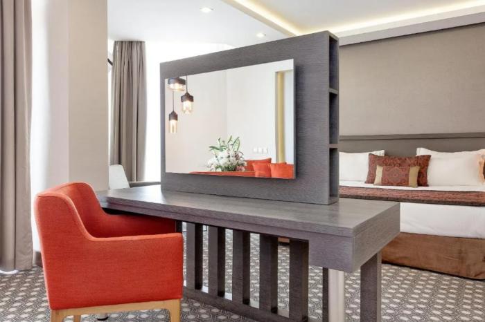Salamis Bay Conti Resort Hotel & Casino Famagusta  Cameră foto A room at the hotel