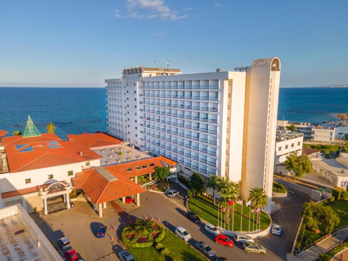 Salamis Bay Conti Resort Hotel & Casino Famagusta  Exterior foto Aerial view of the hotel
